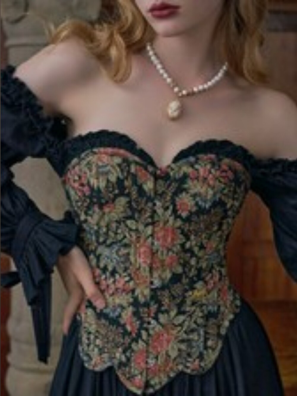 Lacemade Elegant Artistry Vintage Corset Size Small - Picture 3 of 14